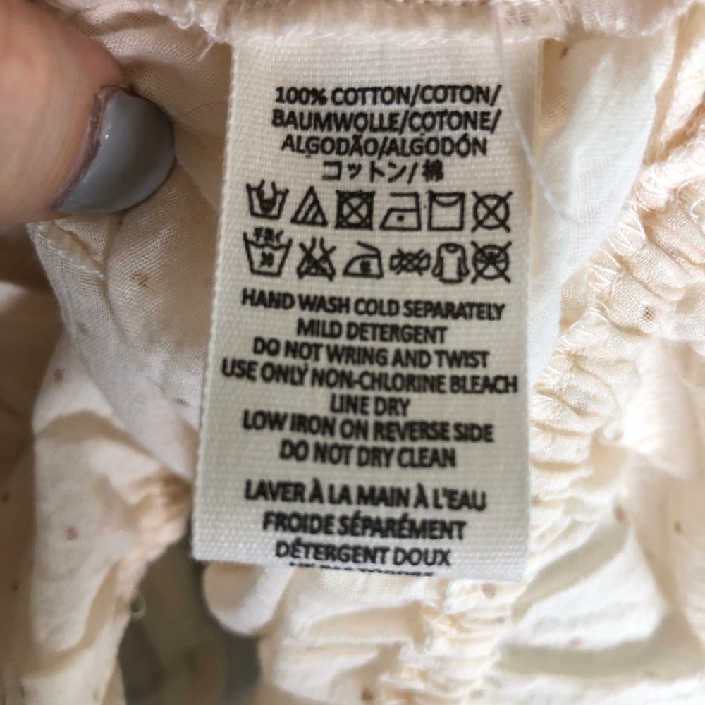 Sheer Free People Sinched Top - Picture 7 of 8